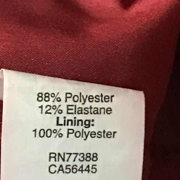 Madewell Adore Sleeveless Fit and Flare Dress Brick Burgundy Dark Red sz 0 - Picture 14 of 16